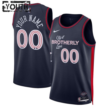 Dres Philadelphia 76ers Prilagođeni Nike 2023-24 City Edition Swingman - Dječji